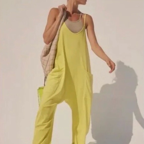 Free People Sour Citrus/Neon Yellow Hot Shot Onesie - Picture 3 of 7